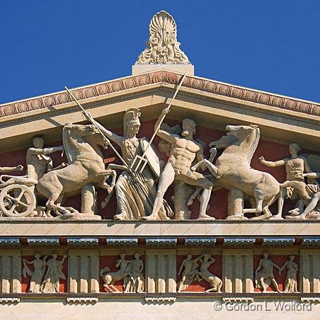 Nashville Parthenon Detail_24464.jpg - Full-size replica of the Parthenon in Athens, Greece,but located and photographed in Nashville, Tennessee, USA.